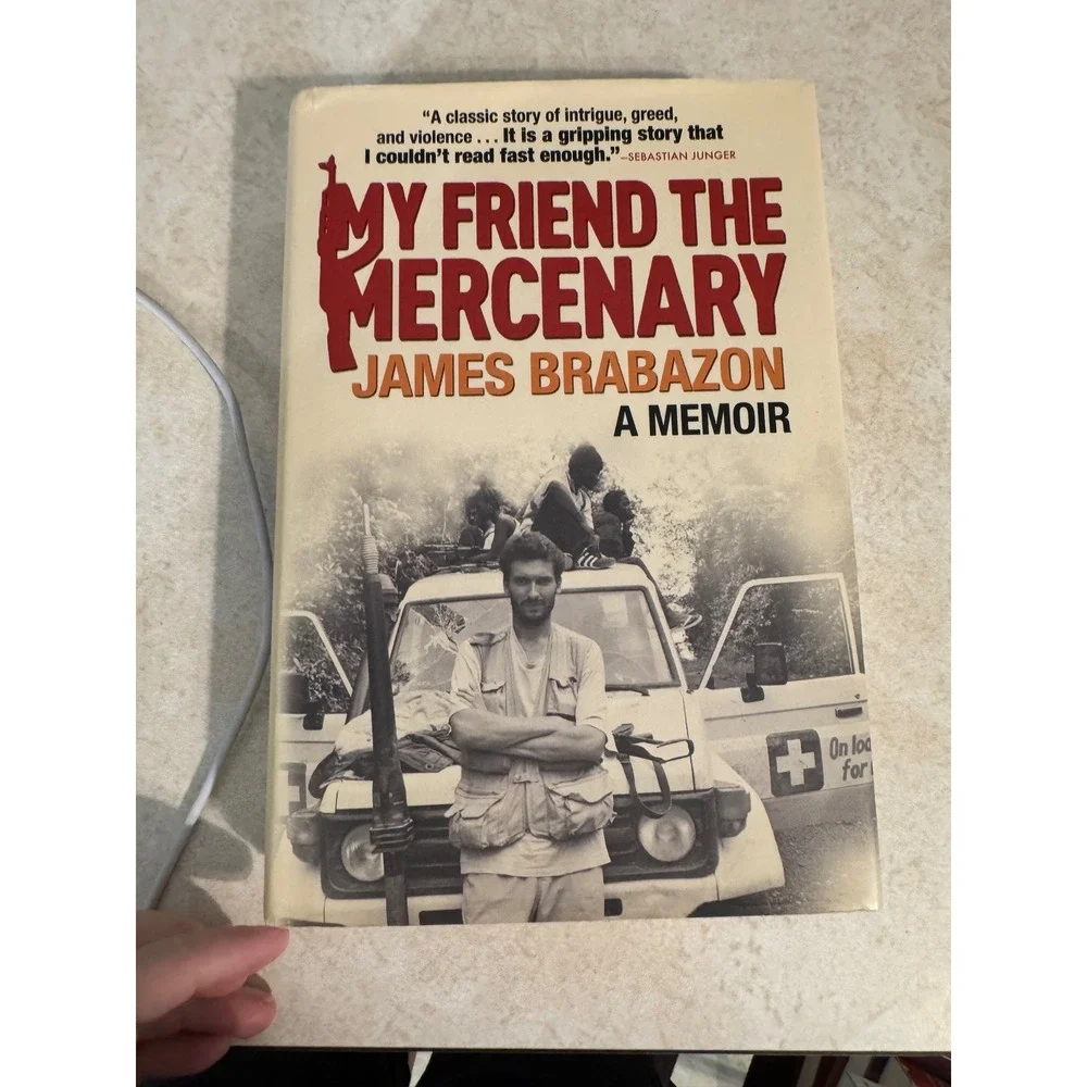 My Friend the Mercenary James Brabazon Memoir Hardcover 2010 First Edition ISBN